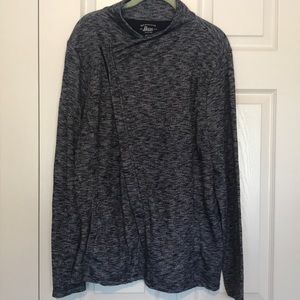 GH Bass & Co zip up soft jacket fleece